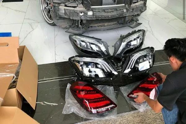 قطع شمعات مرسيدس C200